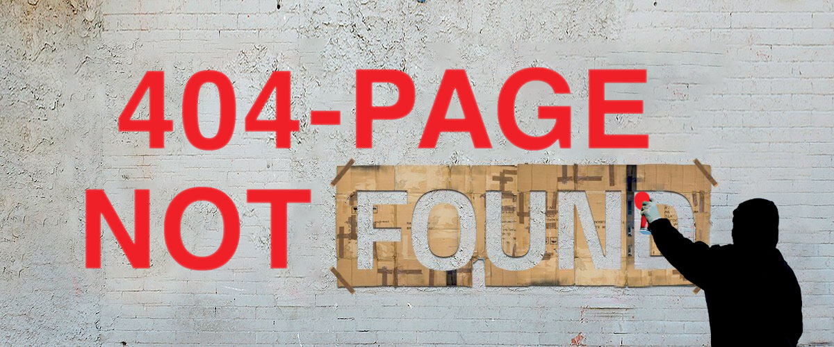 404 — page not found